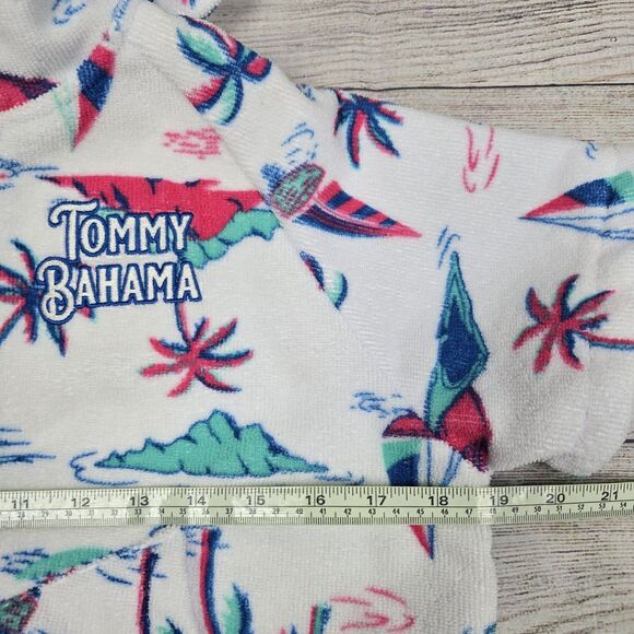 Tommy Bahama Boys Terry Cloth Swim Coverup Size S/M Ages 3-6 Nautical Beachy - Picture 10 of 11